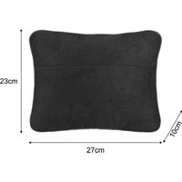 Car Lumbar Pillow Waist Support & Neck All Seasons Suede Fabric For Mercedes S Maybach Cushion Long Distance Fatigue Reduction