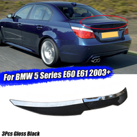 Akcesoria BMW Serii 5 E60 E61 525i 530i 540i 550i 2003+ M5 Sedan Tylna Klapa Bagażnika Spoiler Skrzydło Listwa Fabryczny Outlet