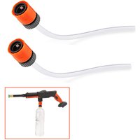 2Pcs High Pressure Washer Hose Adapter For WORX Models Quick Connection Fitting For Lithium Battery Cleaners ABS
