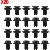 20pcs Auto Fastener Clip Car Fender Push Retainer Pin Rivet Bumper For Mercedes Sprinter Vito For Door Trim Panel Retainer