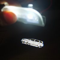 White Odyssey Insignia Shadow Light Fit For 2002-2020 Odyssey Door Light Atmosphere Lamp Odyssey Logo Light LED Courtesy Lamp