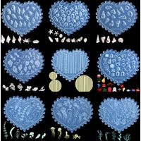 MD105-190 New Arrivals 3d Carving Silica Gel Nail Mould DIY Manicure Deco By Silicone Nailart Mold Template Tools
