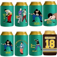 8 pcs Funny Golf Gilmore Can Coolers - Golf Can Sleeve for Beer, Beer Cozy Bulk for Golf Party Supplies,Gift For Golf Lovers