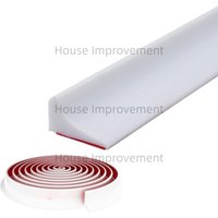 Kitchen Threshold Water Dam Self Adhesive Silicone Waterproof Barrier Bathroom Shower Water Stopper Guard for Dry Wet Separation