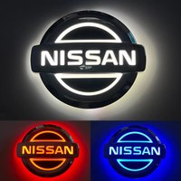 Car 5D LED Front Rear Light Emblem Sticker For Nissan GTR NISMO Qashqai Patrol X-trail Tiida Navara Sylphy Juke Teana Skyline