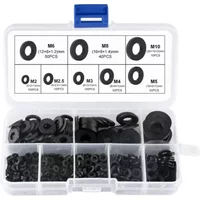 500Pcs Flat Ring Washer Seal Hose Gaskets Metric Bolt Srew Kit M2-M10 For Household Appliances Electrical Connection