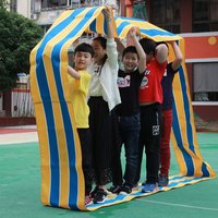 Teamwork Games Group Learning Activity Playing Run Mat Thicker 4M Size Outdoor Fun School Company Field Day Backyard Carnival