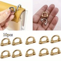 Set Of 10 Arch-shaped Buckles Suitable For Handbags And Shoulder Straps Adjustable Chain Buckle Suitable For Fashion Accessories