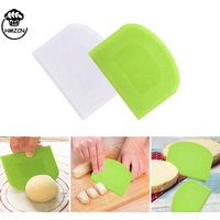 Kitchen Cake Cream Spatula Dough Knife Cutter Butter Batter Scraper Decorating Plain Smooth Edge Spatulas Baking Pastry Tools
