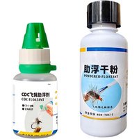 Dry Fly Powder Floating aid Fishing Bait Powder Long-Lasting Fly Fishing floatant Fly Tying Powder Fly Fishing Accessories
