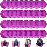2091/2097 Particulate Filter P100 For 3m 6200 6800 7502 Serie Respirator Dust Mask Accessory Carpenter Painting Spray Industry
