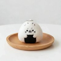 Kawaii Rice And Vegetable Seal Plush Keychain Cute Sushi Seal Stuffed Animal Bag Charm Soft Penguin Pendant Keyrings Girls Gifts