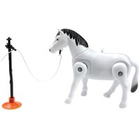NEW Funny Horse Circling Toy Creative Plastic Electric Horse Model Anxiety Relief Mini Sensory Toys horse-drawn vehicle