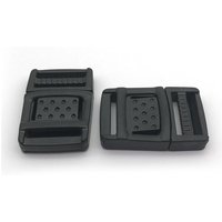 10pcs New Plastic Curved Buckle Lock Black&White Travel Bag Buckles Side Release Buckles Outdoor Tool