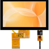5 inch TFT IPS LCD Screen 1024*600 Resolution RGB Interface Industrial-Grade GT911 Capacitive Touch 40Pin