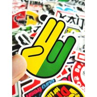 AliExpress NONE 10/20/50/100pcs Cool JDM Stickers Auto Car Modify Motorcycle Scooter Bike Skateboard Laptop Graffiti Vinyl Decals Sticker Bomb