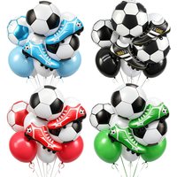 Football Boots Soccer Shoes Latex Balloon Set 5 colors Soccer Balloon Birthday Party Soccer Club Decoration Supplies