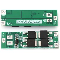 2S 20A 7.4V 8.4V 18650 Lithium Battery Protection Board/BMS Board For DIY