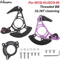 HASSNS mtb chain guide ISCG05 03 BB Mount Bicycle chain guard protector Bike Single Chainring 32T 34T 36T 38T Sprocket Plate