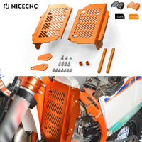 For 2019 2018 2017 KTM KTM EXC 300 TPi Six Days Motorcycle Radiator Guard Cover Kit XCF-W 500 EXC-F 450 SX-F XC-W 250 XC SX 125