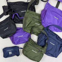 Lightweight Waterproof Men's Crossbody Bag for Natural Exploration Travel Hiking Nylon Fabric Tear-Resistant Single Shoulder Bag