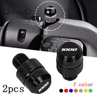 For SUZUKI GSX-S1000 GSXS1000F GSXS1000GT GSX-S 1000 Accessories M10*1.25 Motorcycle Mirror Hole Plugs Screws Bolts Cover Caps