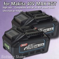 for Makita 40V battery 8.0Ah rechargeable lithium battery, BL4040, BL4025, BL4050, 40V DC40RA charger Max XGT tool battery