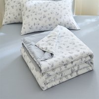 Bedruckte Sommerdecke, passend für Schlafzimmer, Studentenwohnheim, Kinderzimmer, dünne Steppdecke, Klimaanlage ist 150/180/200 cm