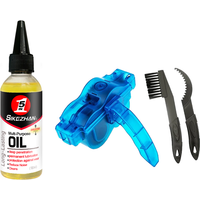 AliExpress NONE Bike Chain Cleaner and Lubrication Kit Portable Scrubber Wash Tool for Cycling Maintenance Bicycle Chain Maintenance