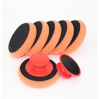 Handheld Car Waxing Sponge Kit - Soft Foam Applicator Pads with Handle for Auto Polishing & Cleaning Provide Multiple Options