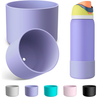 7.5cm Silicone Boot Bottom Sleeve Cover for Stanley 40oz Tumbler Quencher Adventure and Ice Flow Flip 32 oz 24 oz Water Bottle
