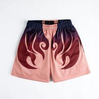 Anime Shorts Men Women Manga Cartoon 3D Printing Sports Casual Shorts to Gym Fitness Quick Dry Mesh Oversized Board Short Pants