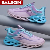 Breathable Mesh Running Shoes for Men Light Shock Absorption Casual Jogging Sneakers Outdoor Tennis Sports Trainers