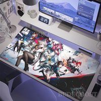 Yvonne Laevatain Arknights Endfield Mouse Pad Anime Girl HD Printing Mousepad Large Pretty Game XXL 900x400mm PC Gaming Desk Mat
