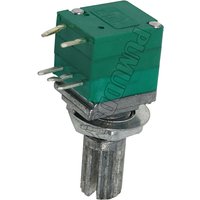 5PCS RV097NS 5K 10K 20K 50K 100K 500K B5K with a switch audio 5PIN shaft 15mm amplifier sealing Potentiometer