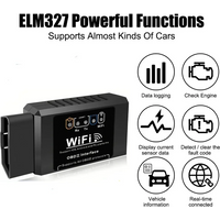 Useful Plastic OBD2 Scanner WIFI Version Easy Operate Code Reader Fault Detection V1.5 Model ELM327 Scanner Code Reading