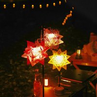 Outdoor Star Camping Light Shade Waterproof Atmosphere Lampshade Wear-Resistant Decorative Lampshade Lighting Accessories