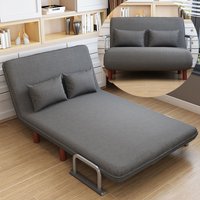 Składana sofa z funkcją spania, dwufunkcyjna, do salonu, wielofunkcyjna, na przerwę obiadową, leniwa sofa, oszczędzająca miejsce, pojedyncza, popularn