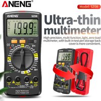 ANENG SZ08 Professional Digital Multimeter Ultra-thin Storage Meter Auto Voltmeter AC DC 220V Resistance Handhold Testers