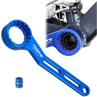 AliExpress NONE 6-in-1 Bicycle Crank Removal Tool, Suitable for 12/16 Tooth Diameter 39/41/44/46/49mm Bottom Bracket Wrench ,Bottom bracket tool
