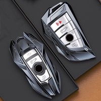 Zink-legierung Auto Schlüssel Fall Abdeckung Shell Für BMW 1 3 5 7 Serie X1 X3 X4 X5 X6 G20 G30 F15 F16 G01 G02 G05 F10 F20 F30 G07 F34