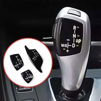 Car Shift Knob Panel Gear Button Cover Emblem M Performance Sticker for BMW X1 X3 X5 X6 M3 M5 F01 F10 F30 F35 F15 F10 F30 F35