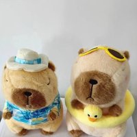 Cute capybara plush doll doll Super sweet plush toys, cute plush toys, children's gifts, interior decoration, birthday gifts.