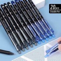 1/10/20P Creative Erasable Pen ST Tip 0.5mm Black Blue Ink Gel Pens Stationery Supplies Aesthetic Kawaii Office School Pencils