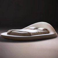 Italian Designer King Bed Double Luxury Modern Floor Tatami Loft Beds 180X200Cm Adults Sleeper Camas Bedroom Furniture