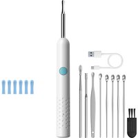 4.2mm WiFi Ear Cleaner Camera for iOS/Android Phones with Ear Spoon Compartmen Endoscope Ear Picker Mini Camera Ear Cleaning Set