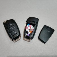 Storage Imitation car key storage, money and medicine, fake car key storage, hidden tablet box