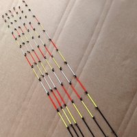 Fishing Rod Round Tip Winter Fishing Rod Short Sections Handle Ice Fishing Rod Portable Fishing Pole Tip 55cm Fishing Tackles
