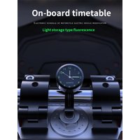 AliExpress NONE Universal Waterproof Motorcycle Handlebar Mount Clock Fit 7/8