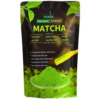 Cross-border Customized MATCHA 20*14 Packed Bag Pure Natural Organic Matcha Power 100g Universal Aluminum Foil Self-sealing Bag